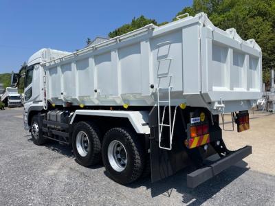 R7　三菱　10ｔステンレス天蓋深ダンプ