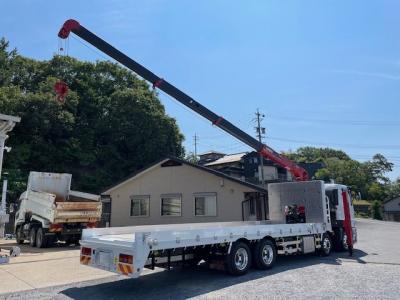 R7　三菱　クレーン付セルフ