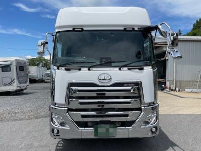 R6　UD　トラクタ ｺﾝﾌﾟﾚｯｻｰ付 ／ 未登録　トレクス　粉粒体運搬セミトレーラ　セット