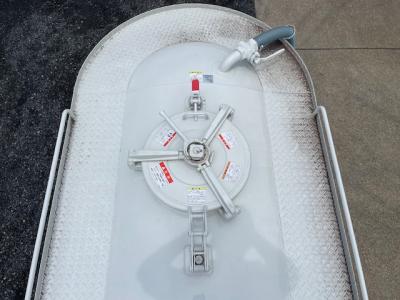 R7　三菱　粉粒体運搬車　極東3槽式